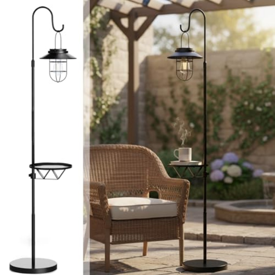 Solar Floor Lamp with Table, 6 - đánh giá và giá Solar Lamp