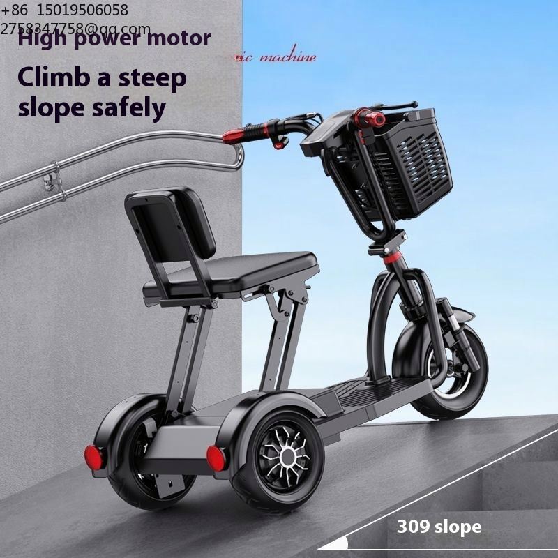 Premium Collapsible E-Tricycle - đánh giá và giá Solar Panel