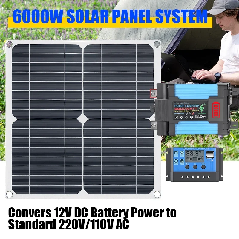 6000W Solar Kit Equipped with  - đánh giá và giá Solar Panel 200W
