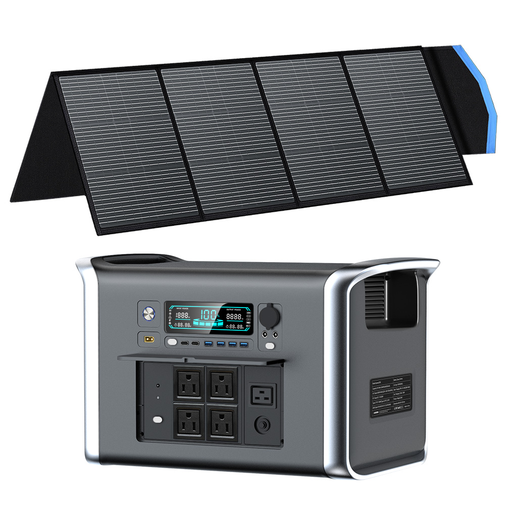 CTOLITY  AP2000 2400W Portable - đánh giá và giá Solar Panel 200W
